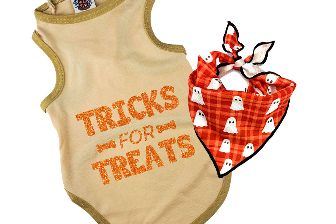 Halloween Dog Shirt | Tricks For Treats